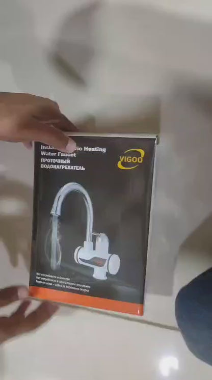 Electric Kitchen Instant Water Heater Tap – Instant Hot Water Faucet | Fast Heating Tankless Faucet